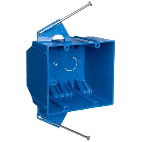 2 gang fs junction box|shallow 2 gang outlet box.